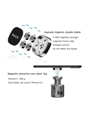 Yesido Magnetic Car Phone Holder for Apple iPhone/Samsung/Galaxy/Google/LG, Black