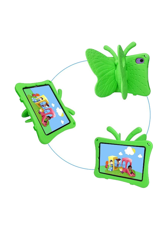 Apple iPad Mini (6th Gen) Kids EVA Butterfly Stand Soft Tablet Case Cover, Green