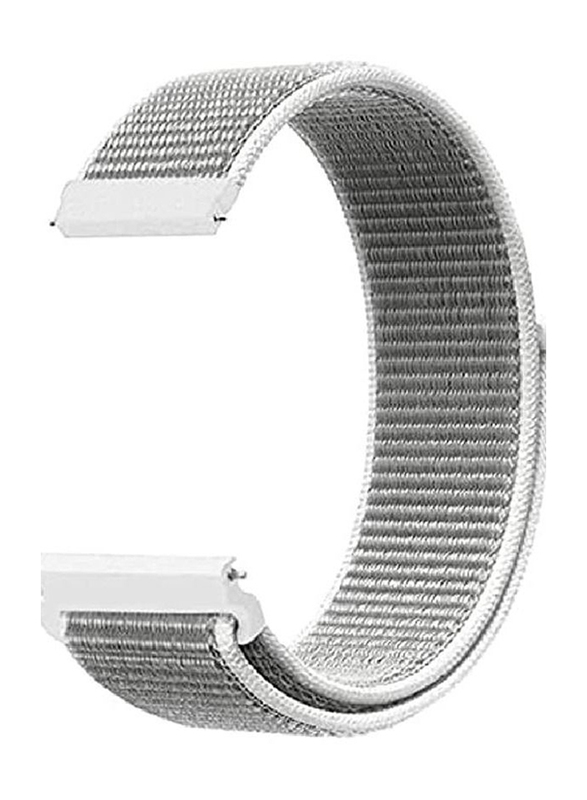 Gennext Smart Watch Band for Huawei & Samsung 22mm/GT/GT2/Pro 2/Pro 3, Silver