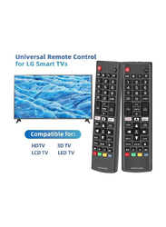 Gennext Universal Remote Control Replacement, Black