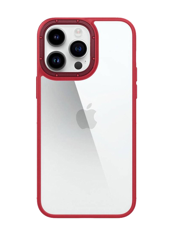 

Zoomee Apple iPhone 14 Pro Max Ultra Protective Anti-Scratch Super Classic Mobile Phone Case Cover, Red