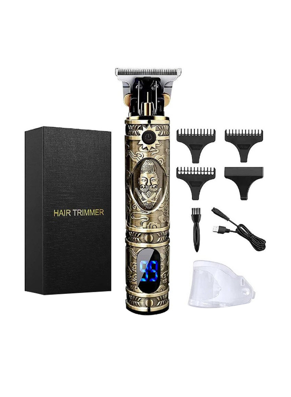 Gennext Beard Trimmer Hair Clippers for Men, Gold/Black