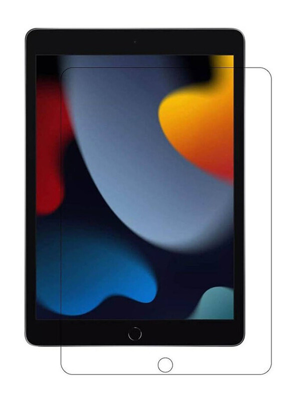 

Gennext Apple iPad 9th Gen 10.2 Inch 2021 Anti-Scratch Tempered Glass Screen Protector, Clear