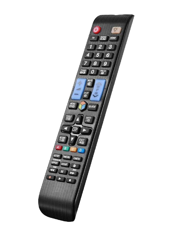 Gennext No Setup Required Universal Replacement TV Remote Control AA59-00582A AA59-00638A for All Samsung LCD LED Smart TV, Black