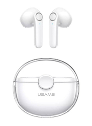 Usams Wireless In-Ear Earbuds with Mic, White