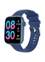 1.8-inch Full HD Touch Screen Fitness Watch with Blood Pressure Monitor Bluetooth Smartwatch, Blue