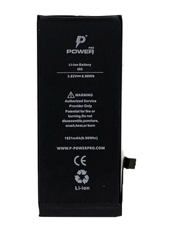 

Power Pro Apple iPhone 8 1821.0mAh Replacement Battery, Black