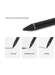 Gennext Active Touch Screens Digital Stylish Pen Pencil for Apple iPhone/iPad Pro/Mini/Air/Android, Black