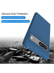 Gennext Google Pixel 7 Soft Silicon TPU Flexible Slim Fit Smooth Shock Proof Fingerprint Resistant Mobile Phone Case Cover, Blue