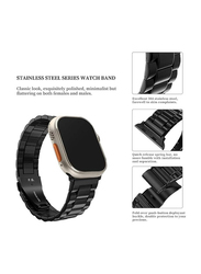 Gennext Stainless Steel Metal Replacement Watchband for Apple Watch Ultra/Ultra 2 49mm, Black