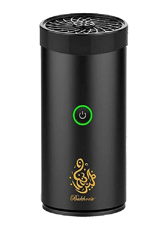 

Bukhoor Mini USB Rechargeable Electric Incense Car Incense Burners Decort, Black