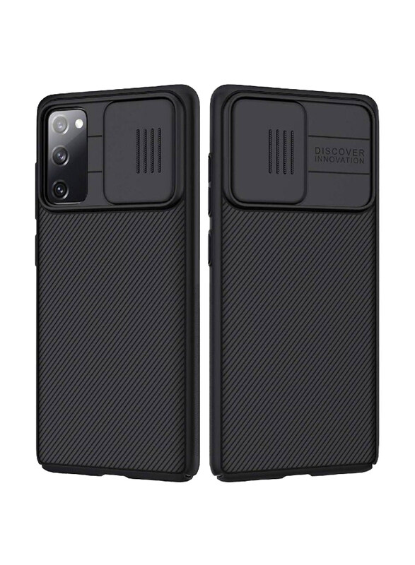 

Nillkin Samsung Galaxy S20 Fe CamShield Slim Camera Protector Hard PC TPU Mobile Phone Case Cover, Black