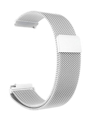 Gennext Loop Stainless Steel Smartwatch Strap Band for Huawei GT2 22mm, Silver