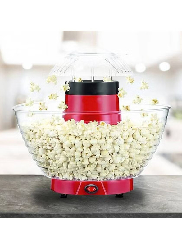 Gennext Home Automatic Electric Popcorn Maker, Red