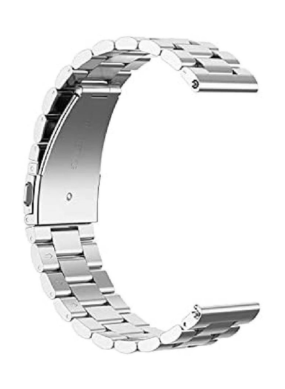 Replacement Stainless Steel Porsche Style Strap for Huawei Watch GT2 Pro 22mm/GT4 46mm/Watch 4 Pro/Watch 4/Watch Ultimate/GT3 46mm/Watch 3/Watch 3 Pro/GT3 Pro, Silver