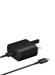 Gennext 25W USB-C Power Adapter for Samsung, Black