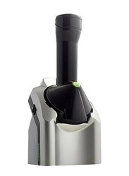 Gennext Healthy Soft Serve Frozen Fruit Dessert Maker, Silver/Black