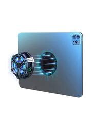 Gennext Universal Mobile Phone & iPad Pro/iPad Magnetic Tablet Radiator Air ABS Game Cooler System Quick Cooling Fan, Black/Blue