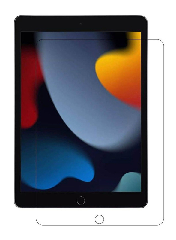 Gennext Apple iPad 10.2-inch 2021 Anti-Scratch High Definition Tempered Glass Screen Protector, Clear