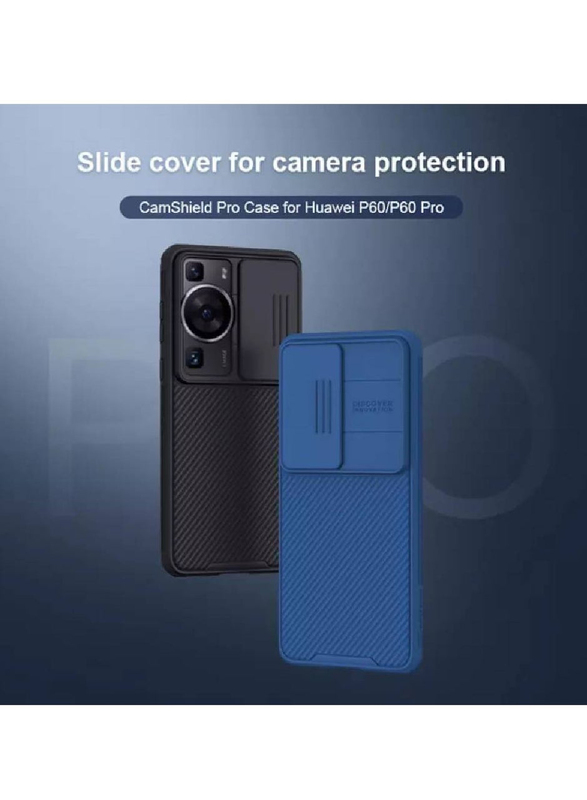 Nillkin Huawei P60 Pro Cam Shield Pro Mobile Phone Case Cover, Blue