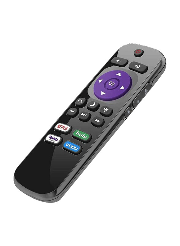 

Gennext Replacement Remote Control Compatible for All Onn Roku Smart TV 24" 32" 40" 43" 50" 55" 58" 65" 70", Black