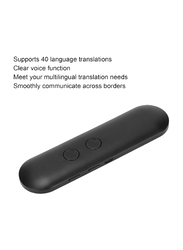 2 Way Real Time Instant Language Translator Device, Black