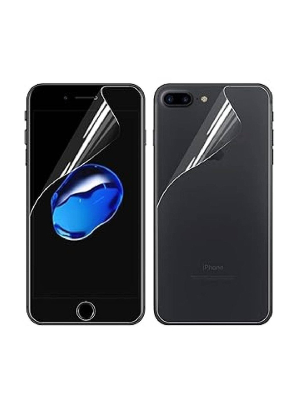 

Gennext Apple iPhone 8 Plus Film Cover Front and Back Hydrogel Screen Protector, Clear