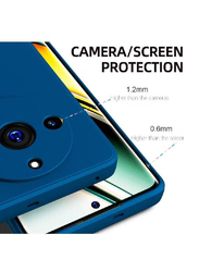 Gennext Realme 11 Pro/11 Pro+ Protective Silicone Flexible Camera Protection Slim Ultra Soft Mobile Phone Back Case Cover, Blue