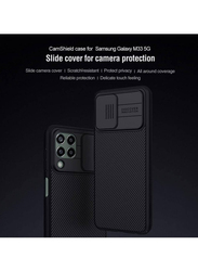 Nillkin Samsung Galaxy M33 CamShield Protective Hard PC TPU Ultra Thin Anti-Scratch Mobile Phone Case Cover with Camera Protector, Black