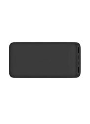 Gennext 20000mAh Fast Charge Power Bank, 18W, Black