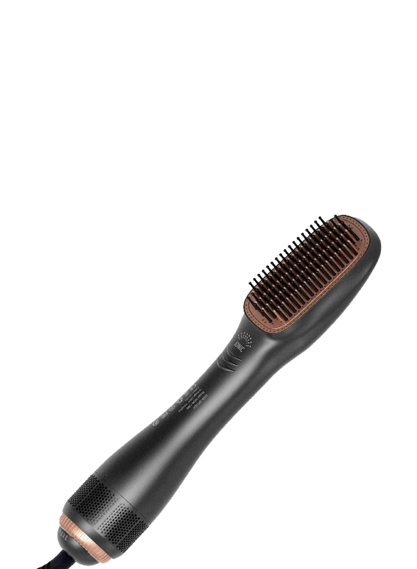 

Arabest 2-in-1 Professional Hair Dryer Brush Negative Ion Blow Hair Straightening, Black