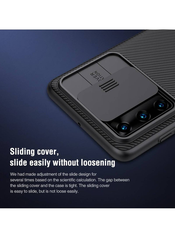 Nillkin Huawei P40 CamShield Mobile Phone Case Cover, Black