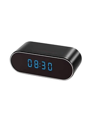 Gennext Table Clock Surveillance Security Camera, Black