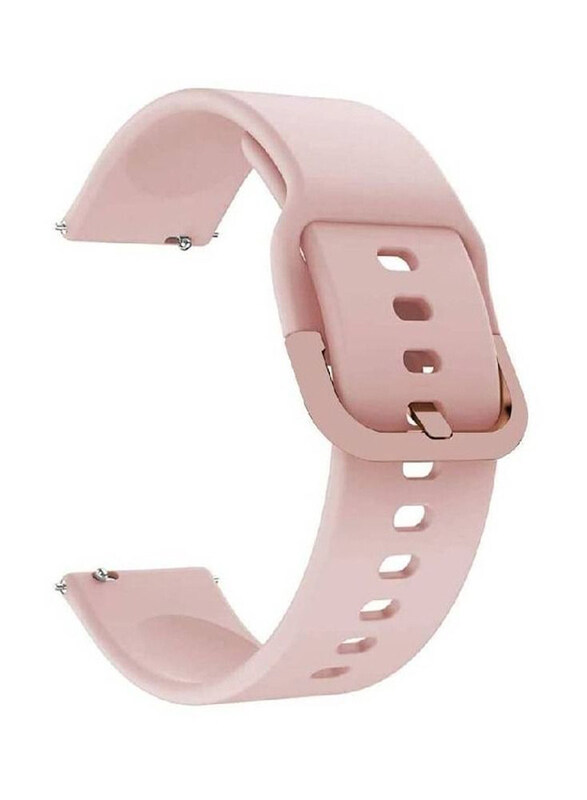 

Gennext Replacement Sports Silicone Quick Release Strap for Samsung Galaxy Watch Active 2 20mm, Pink