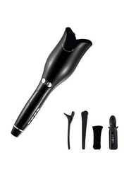 Gennext Automatic Multi Functional Salon Big Wave Professional Curling Iron, Black