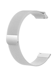 Gennext Loop Stainless Steel Smartwatch Strap Band for Huawei GT2 22mm, Silver