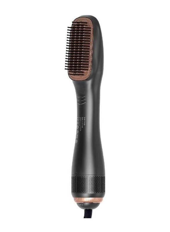 Gennext 3 in 1 Hot Air Brushes Blow Dryer Brush Hair Comb One Step Electric Hair Brushes Hair Straightener, Gold