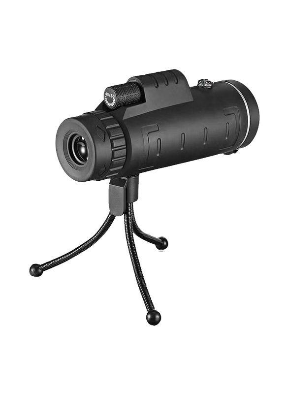 Gennext 40x60 HD Binoculars Long Range High-Quality Telescope with Phone Clip Tripod, Black