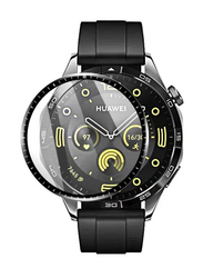 Protective Anti-Scratch Bubble-Free Dust-Free Premium Tempered Glass Screen Protector for Huawei Watch GT 4 46mm, Clear