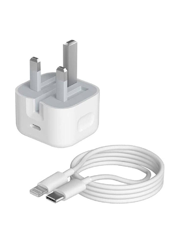 

Gennext 20W USB-C Power Adapter with Cable, White