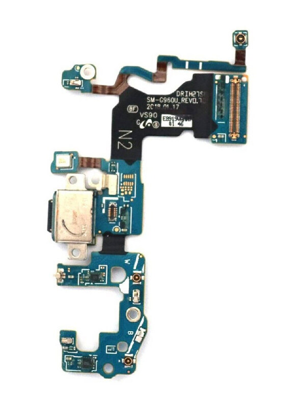 

Generic Samsung Galaxy S9 USB Charger Charging Port Dock Connector Ribbon Flex Cable Mic Board Replacement, SM-G960U, Multicolour