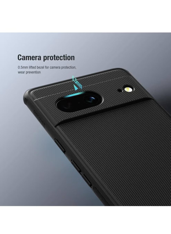 Nillkin Google Pixel 7 Super Frosted Shield Pro Matte All-Round Protection Anti-Scratch Mobile Phone Case Cover, Black