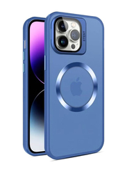 Apple iPhone 15 Pro Max Protective New Design Scratch-Resistant Camera Protection Mobile Phone Case Cover, Blue