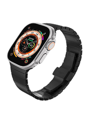 Gennext Replacement Stainless Steel Band for Apple Watch Series 8/Ultra Watch 49mm, Black