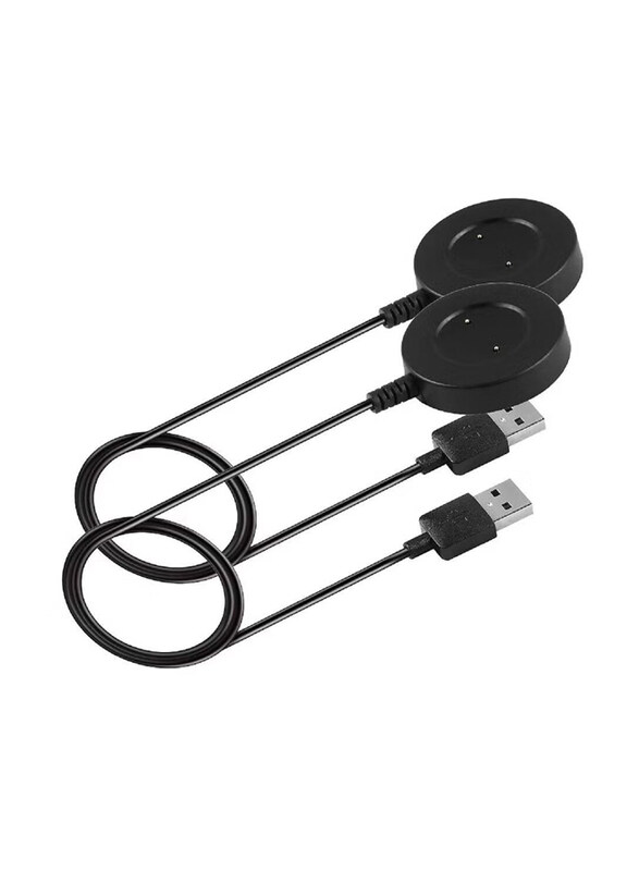 

Gennext Charging Cable Compatible with Huawei Watch GT/GT2/GT 2e, 2 Piece, Black