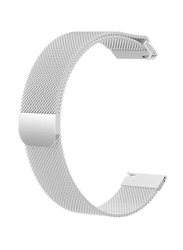 Gennext Loop Stainless Steel Smartwatch Strap Band for Huawei GT2 22mm, Silver