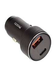 Yesido 36W Dual Pd Fast Car Charger, Y35, Black