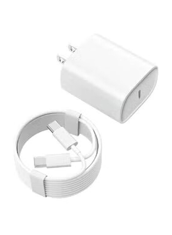 

Gennext 20W USB C Fast Charger for Apple Devices, White