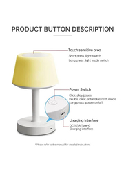 Table Touch Lamp Quran Speaker, SQ917, White