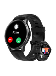 Android iOS Phone Men Women Smartwatch, Bluetooth Smart Fitness Watch With SpO2 Heart Rate Sleep Pedometer Fitness Tracker IP68 Waterproof, Black